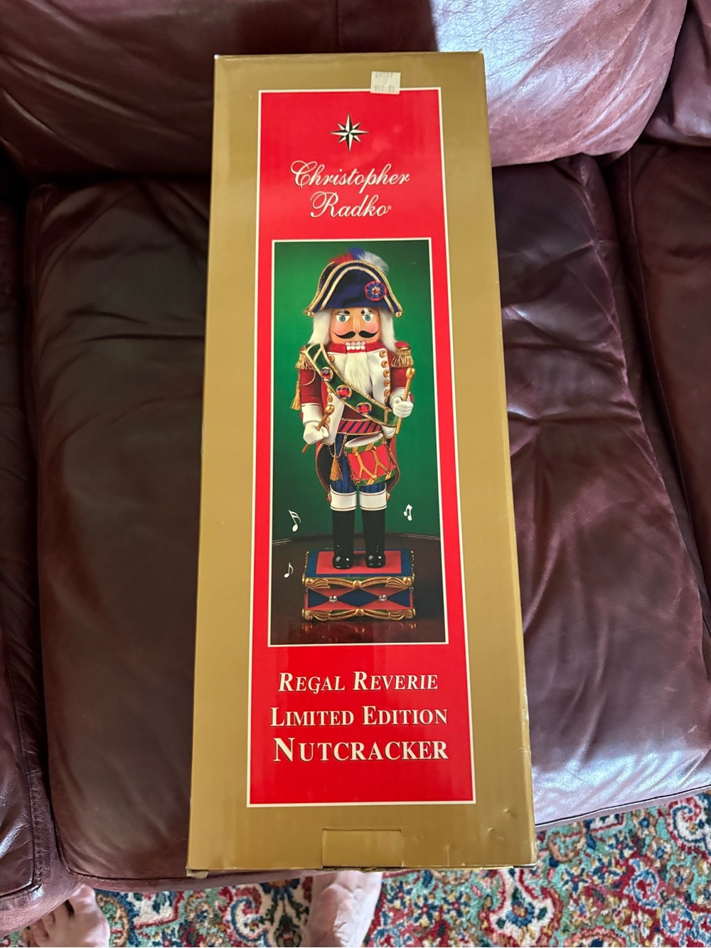 Christopher Radko Regal Reverie Musical Nutcracker Limited Edition 2004 READ